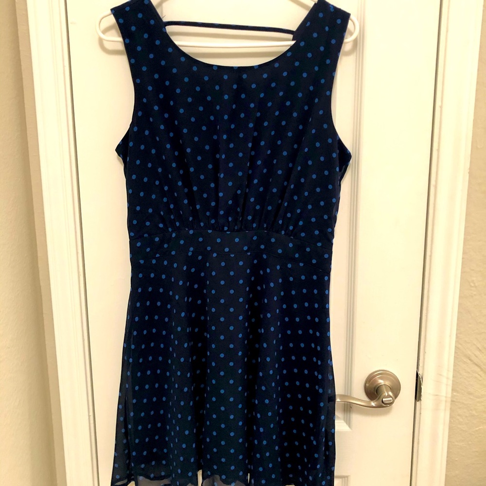 Polka Dot Dress 👗🔵